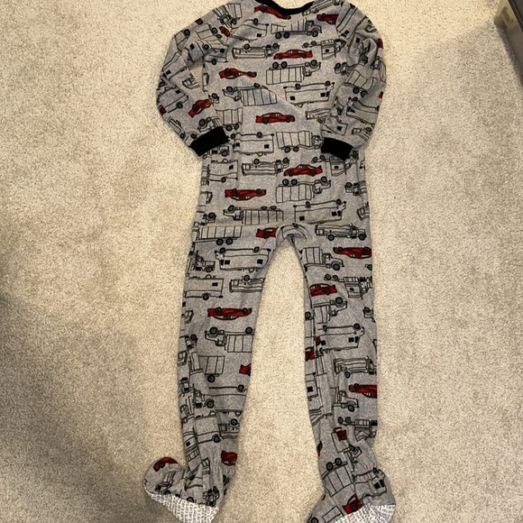One piece car themed footie for boys (sz 10) - Picture 5 of 5